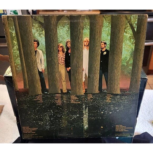 Styx "The Grand Illusion" Vinyl LP 1977 A&M Records VG+ - Picture 7 of 7